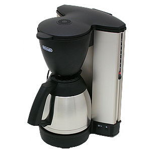 デロンギ 保温ポット付コーヒーメーカーの画像