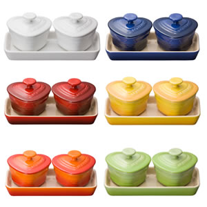 LE CREUSET - ル・クルーゼ 16センチ ラムカン２個つきの+schifferchor