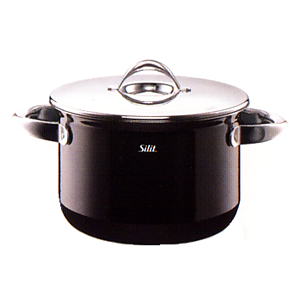 シラルガン（シリット） エレメンツ 深鍋ステンレス蓋付17cm